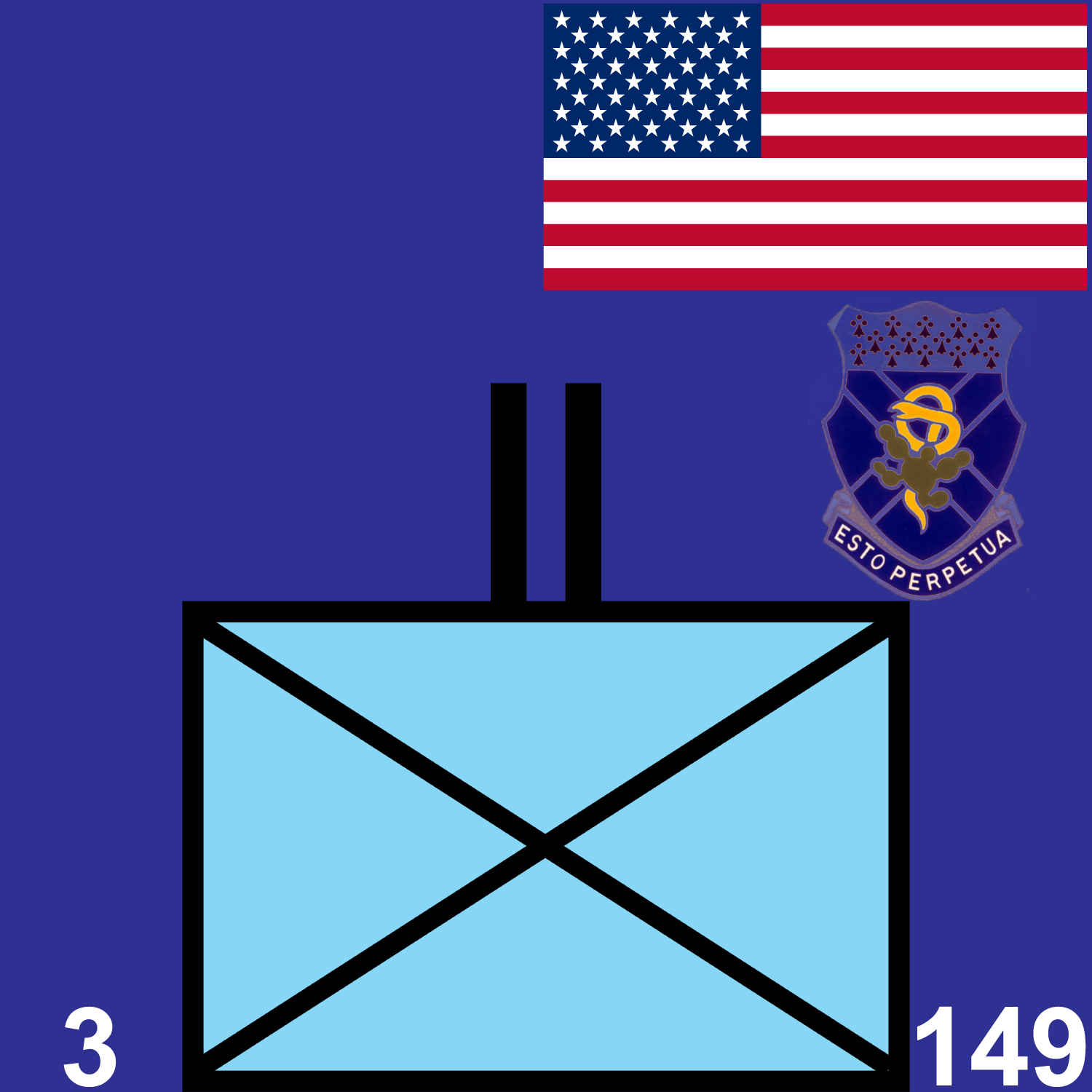 3d Battalion, 149th Infantry Regiment icon